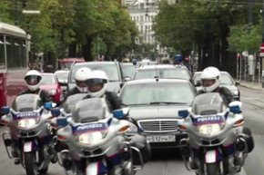 Австрийские власти не стали перекрывать движение для проезда кортежа российского президента